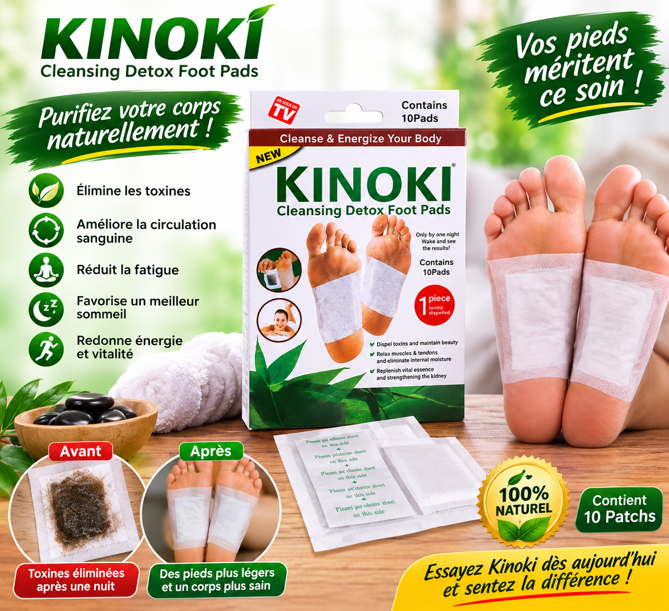 Kinoki –  Détox pour Pieds