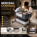 Berceau Bébé Multifonction Premium avec Moustiquaire
