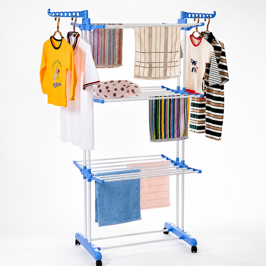 Étendoir à Linge Multifonction Grande Capacité 👕