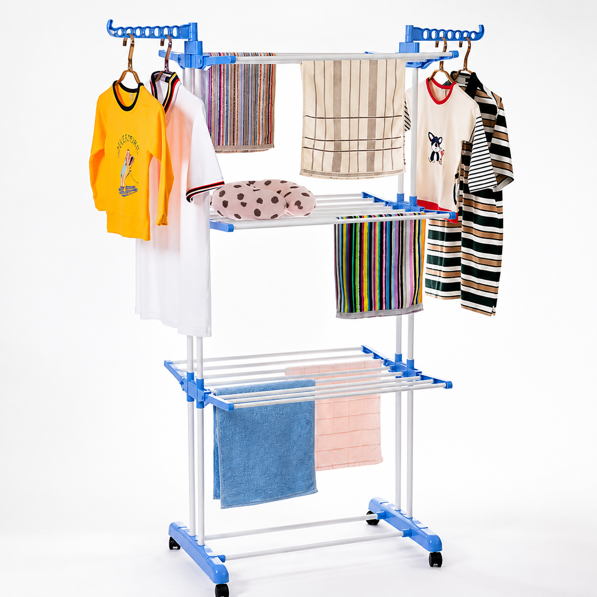 Étendoir à Linge Multifonction Grande Capacité 👕