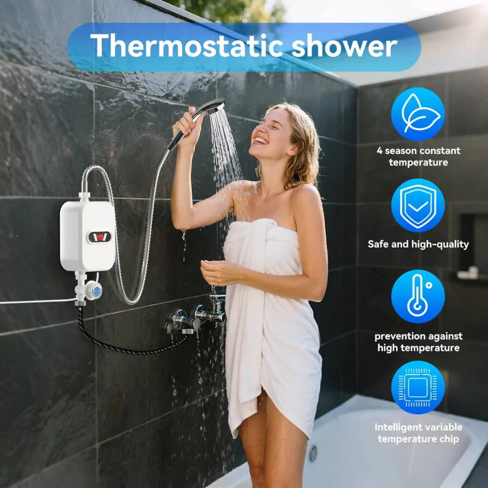 🚿 Mini Chauffe-Eau Électrique Instantané
