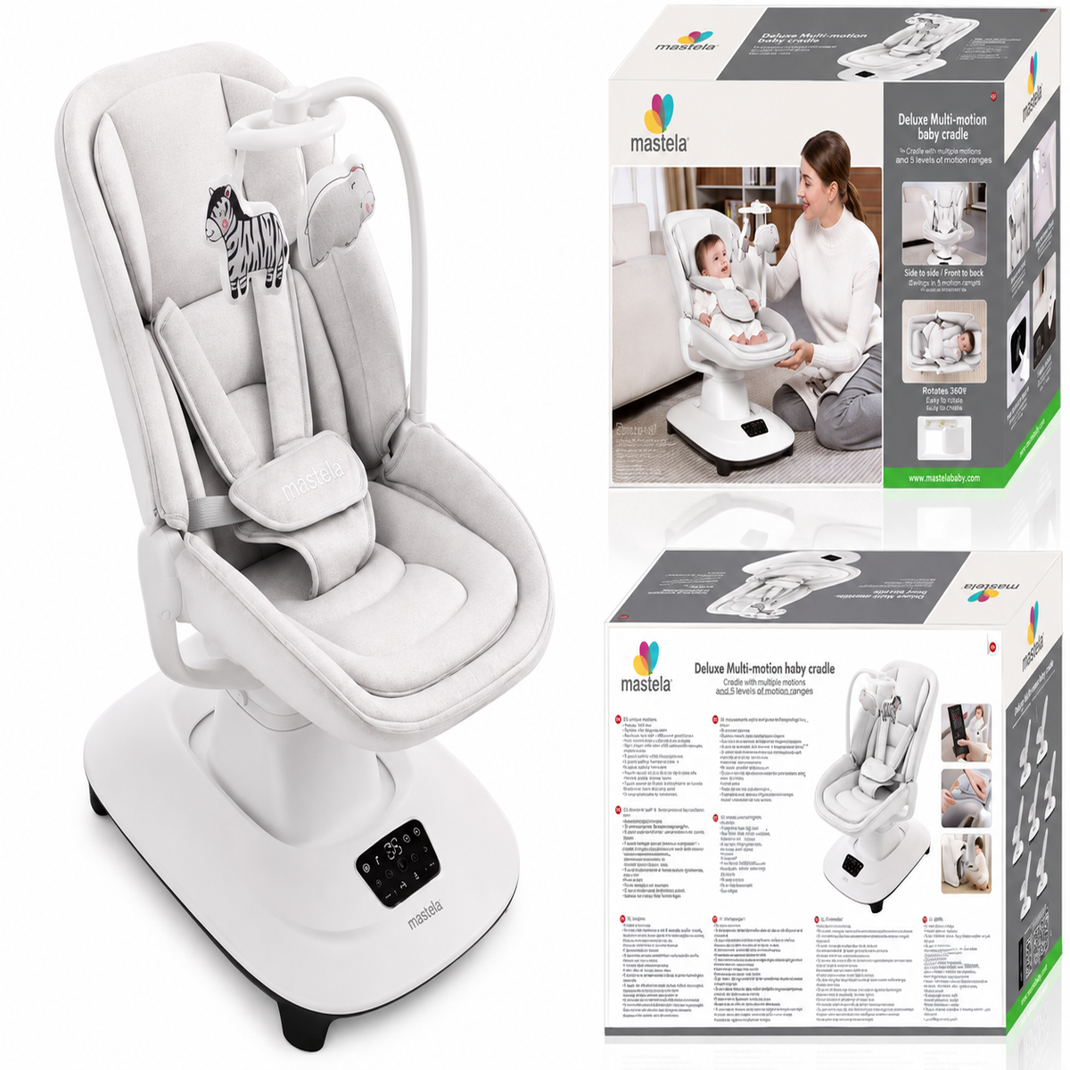 👶 Transat Électrique Multifonction Mastela